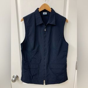 Navy Blue Parachute Vest